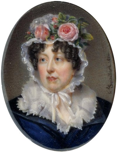 Armband met Portret van Lady Susan Murray door Jean François Gérard Fontallard